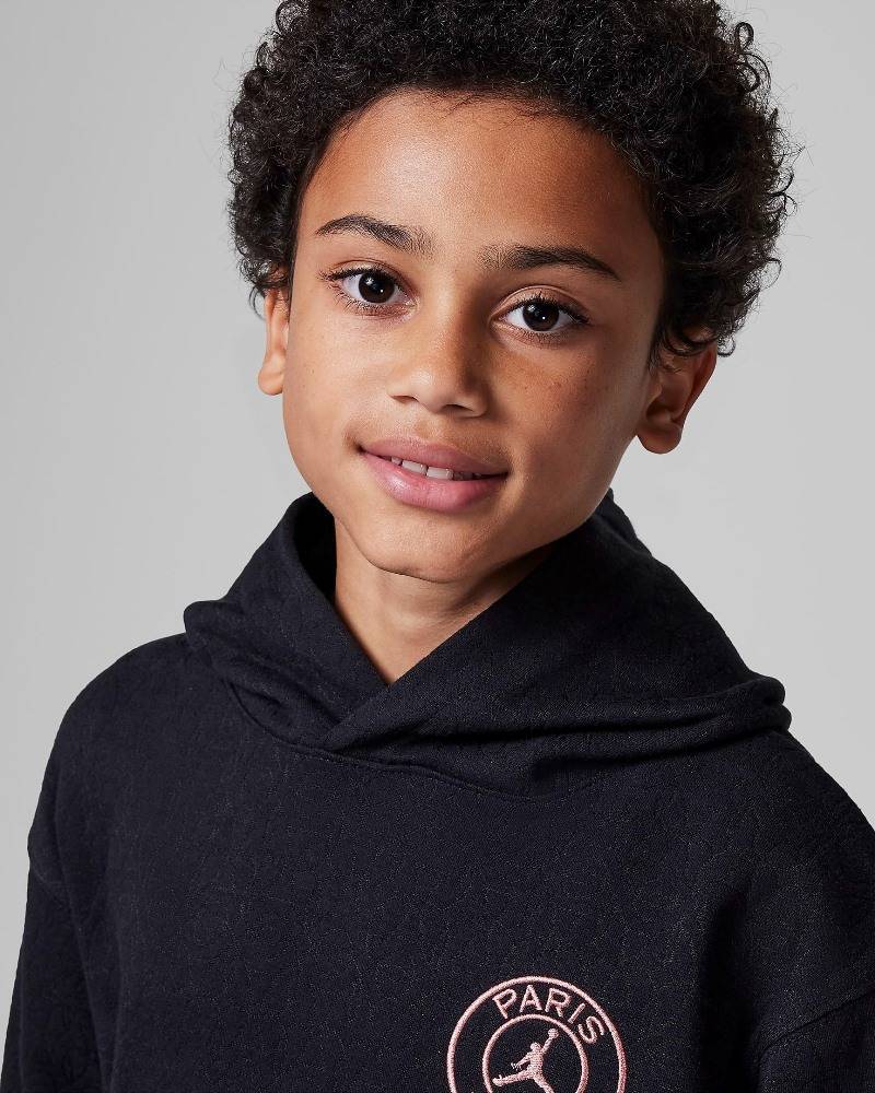 NIKE JORDAN BOYS MJ PSG STATEMENT FLEECE PULLOVER