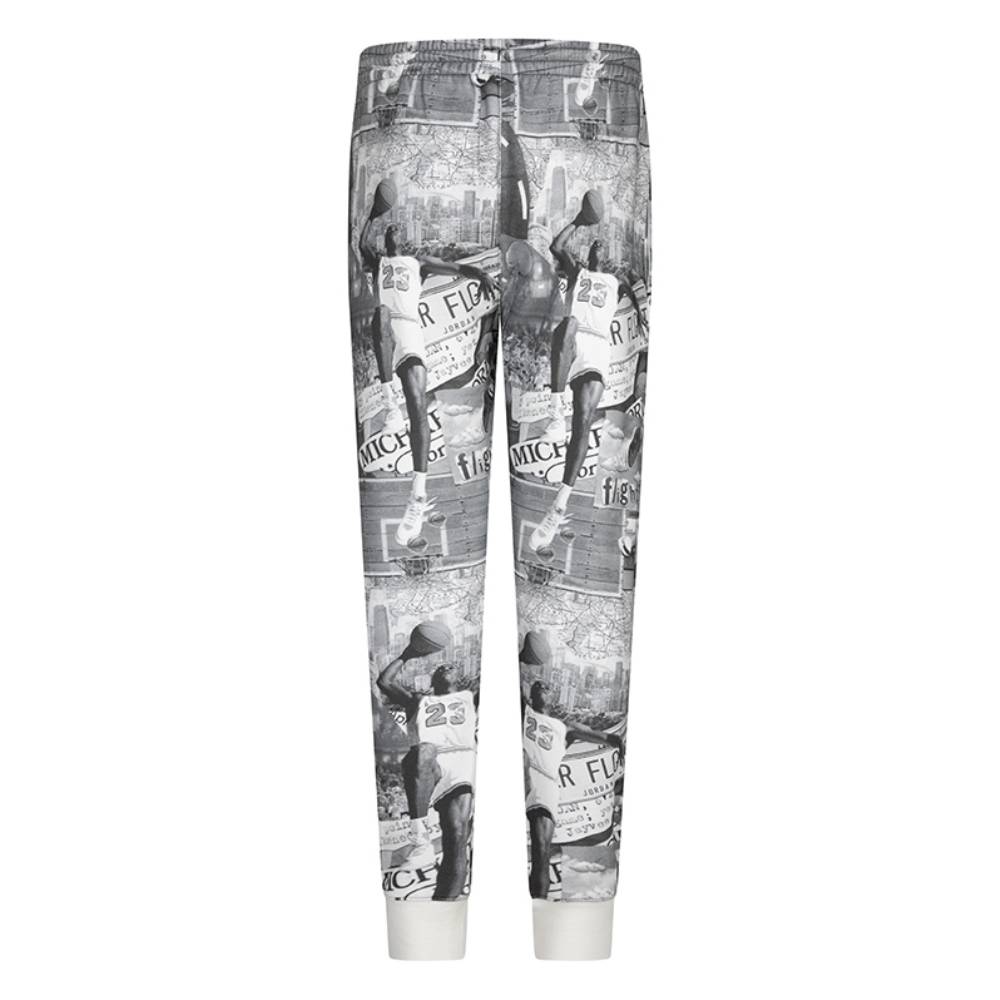 NIKE JORDAN BOYS MJ BRKLYN FLEECE ALL OVER PRINT PANT