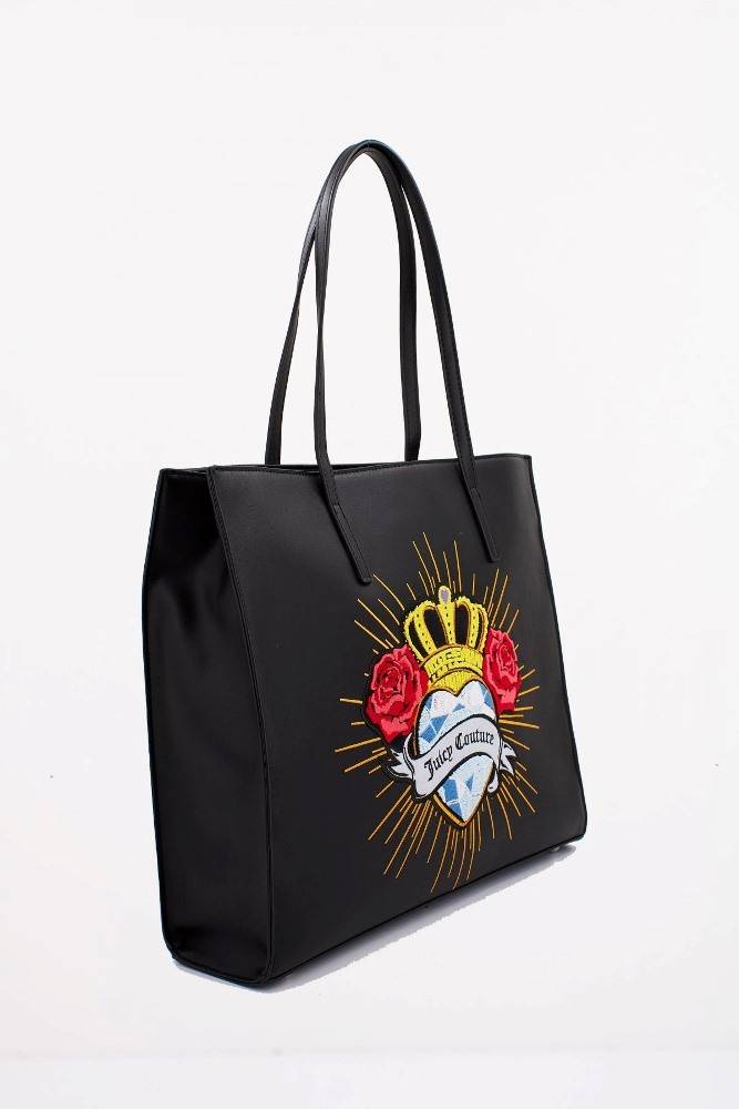 JUICY COUTURE LONDON SACRED HEART SHOPPING BAG