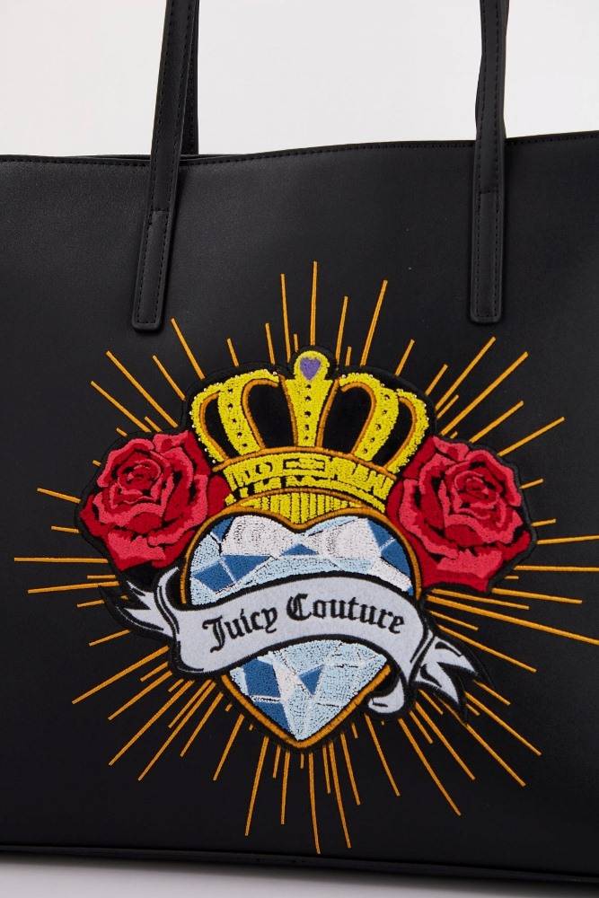 JUICY COUTURE LONDON SACRED HEART SHOPPING BAG