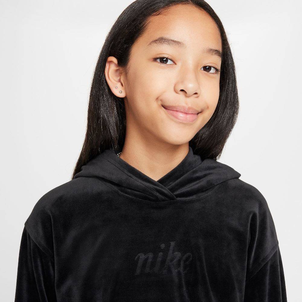 NIKE GIRLS NSW PULLOVER COZY HOODIE