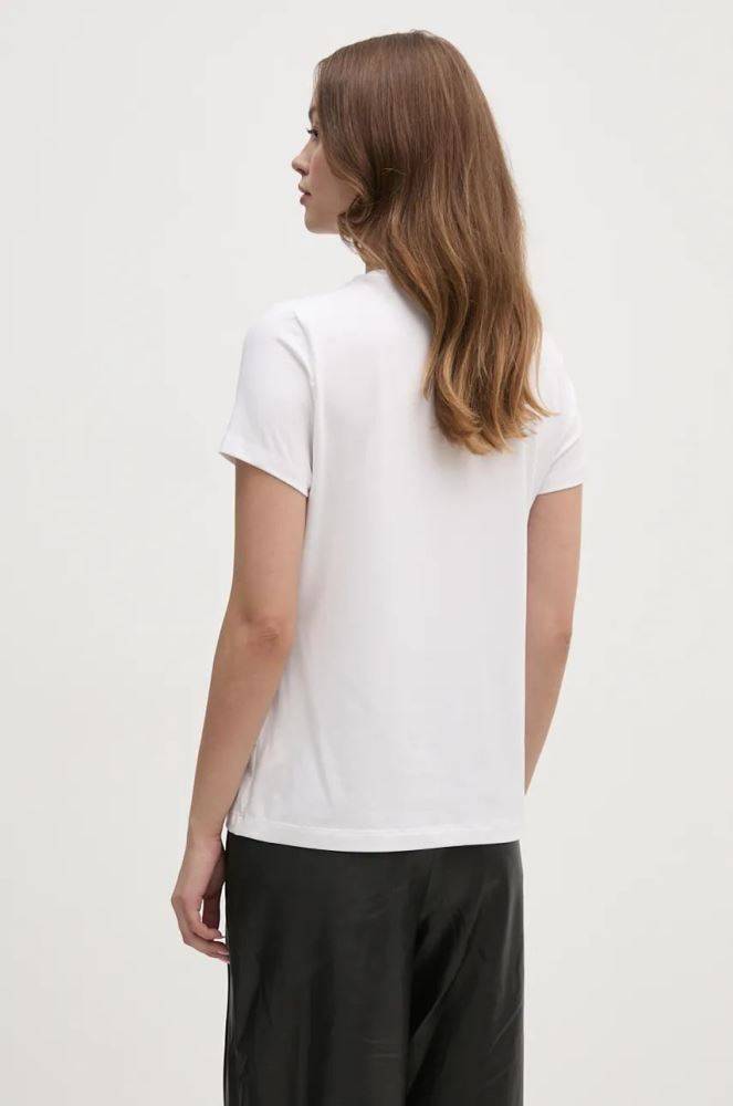 DKNY S/S HOTFIX GRID LOGO TEE