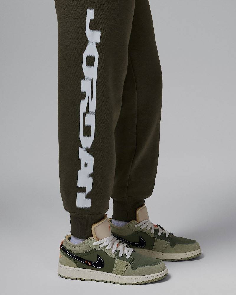 NIKE JORDAN BOYS MJ FLIGHT MVP HBR FLEECE PANT