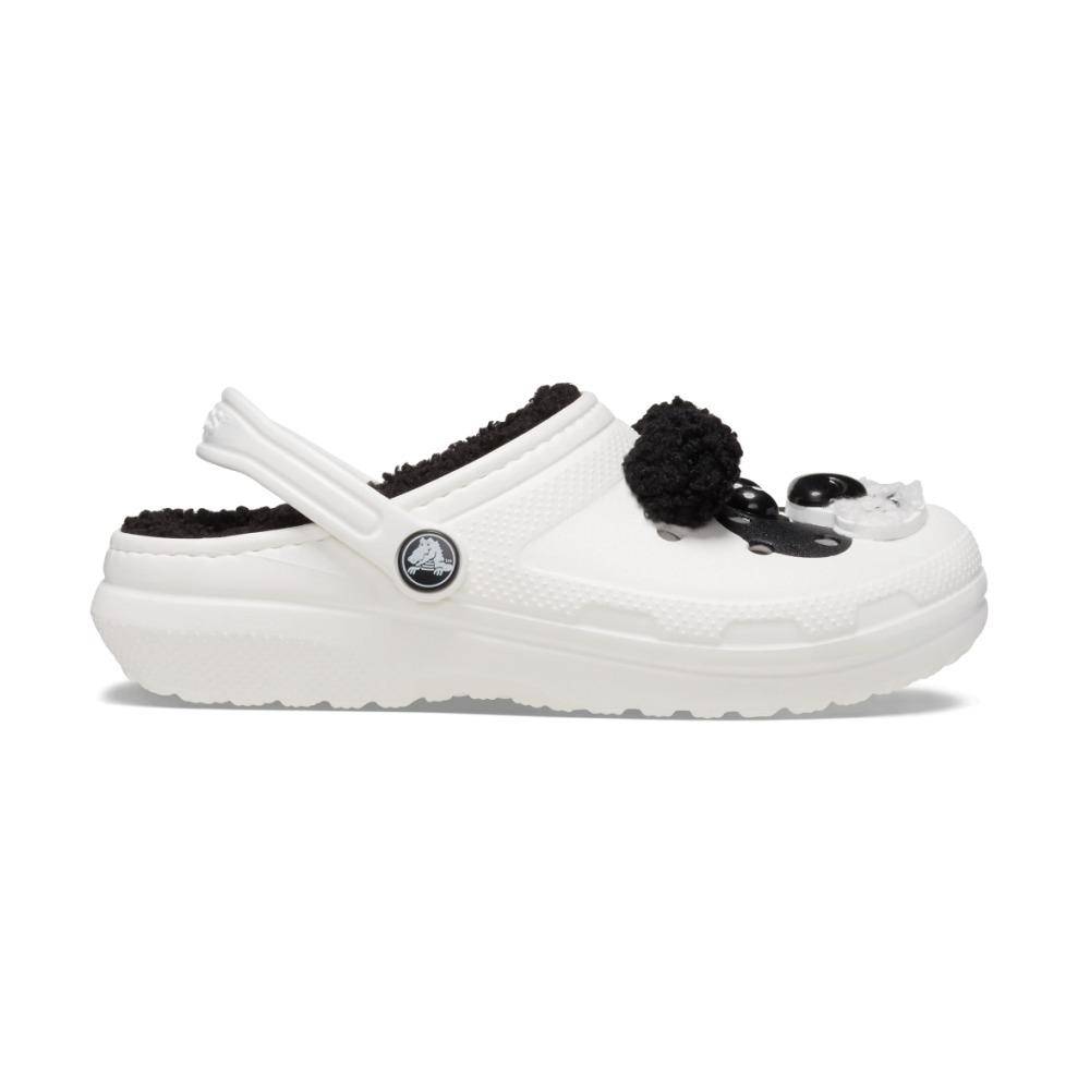 CROCS CLASSIC LINED IAM PANDA BEAR TODDLER CLOGS