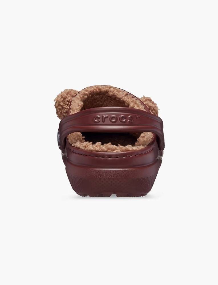 CROCS CLASSIC LINED IAM BROWN BEAR KIDS CLOGS