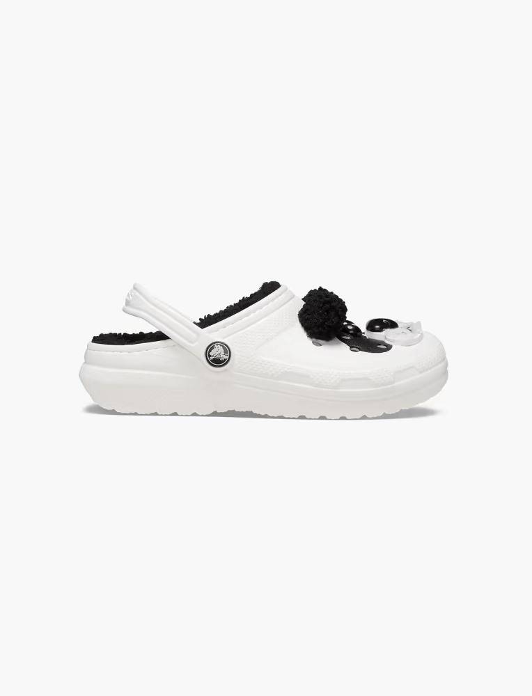 CROCS CLASSIC LINED IAM PANDA BEAR KIDS CLOGS