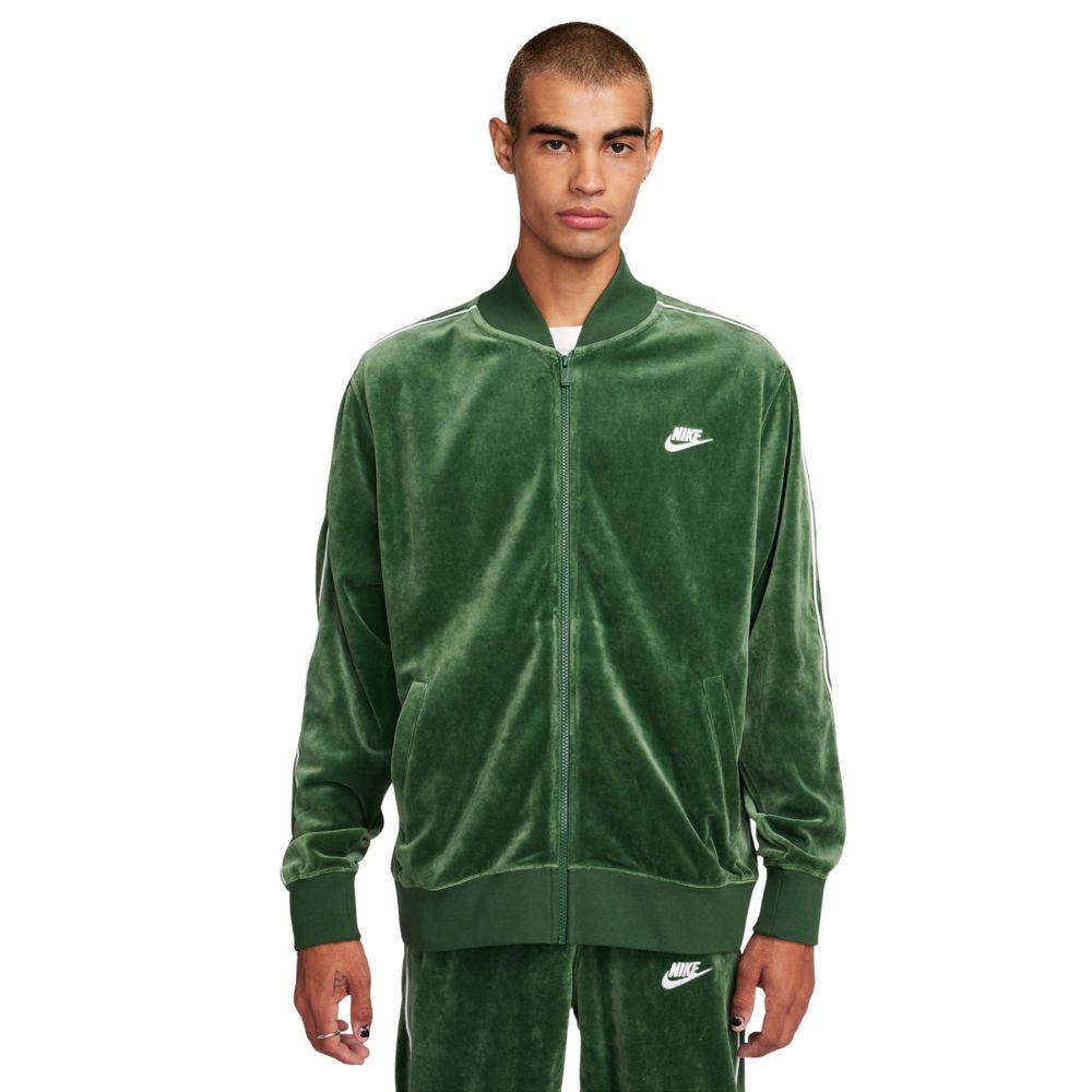NIKE CLUB VELOUR TRACK TOP