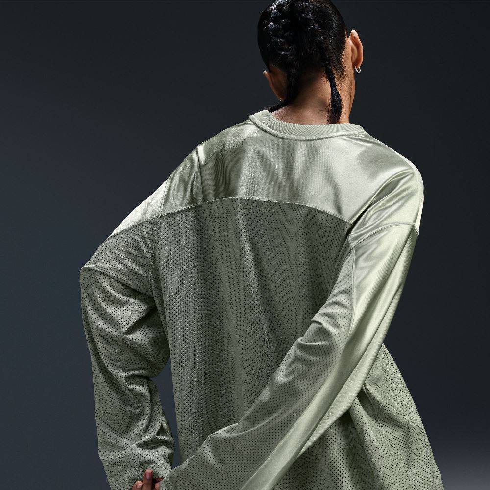 NIKE NSW OVERSIZED LONG-SLEEVE DANCE JERSEY