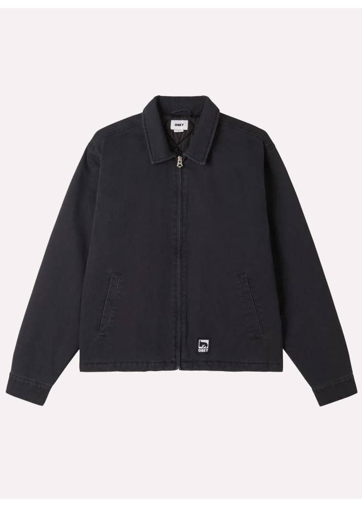 OBEY HEAD JAZZ ZIP UP JACKET