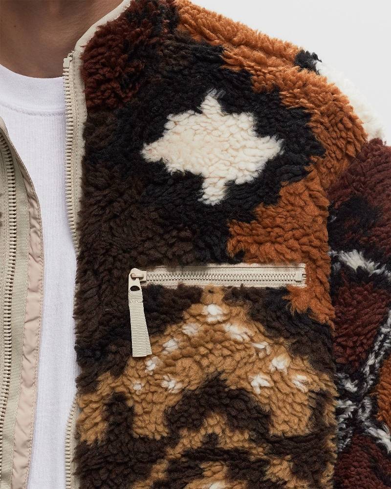 OBEY MOROCCAN RUG SHERPA JACKET