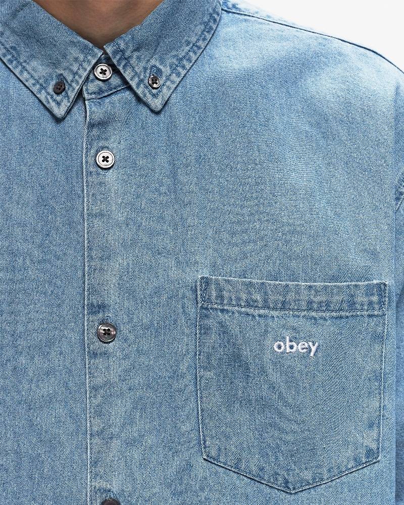 OBEY LOGAN DENIM WOVEN