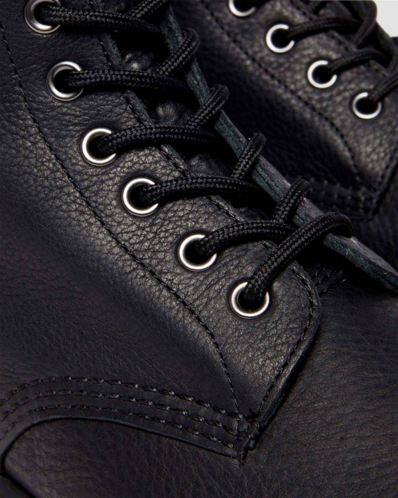 DR. MARTENS AMBASSADOR LEATHER LACE UP BOOTS