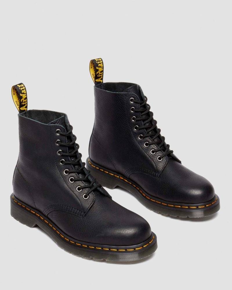 DR. MARTENS AMBASSADOR LEATHER LACE UP BOOTS