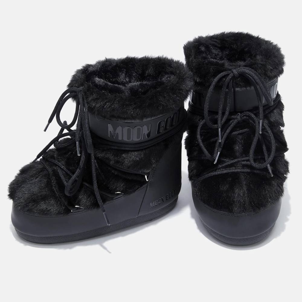 MOON BOOT ICON LOW FAUX FUR
