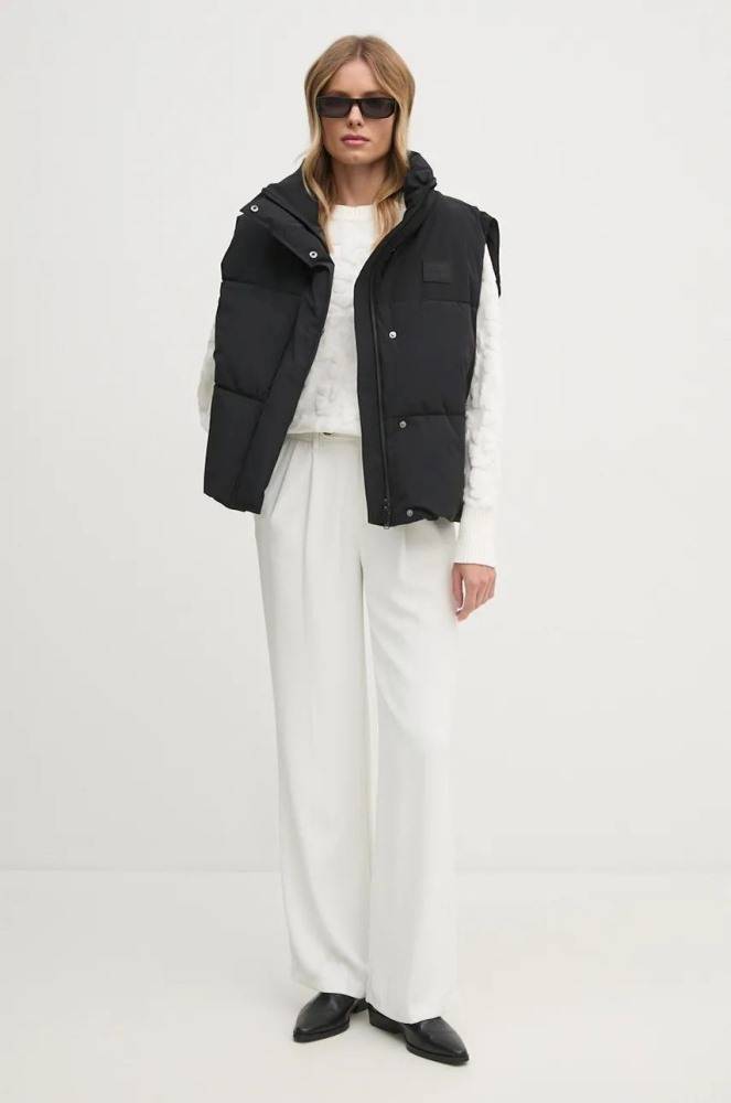 DKNY CROP PUFFY VEST