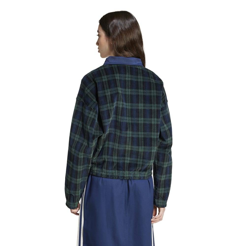 ADIDAS TARTAN HALF ZIP