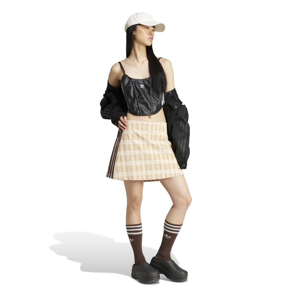 ADIDAS TARTAN SKIRT