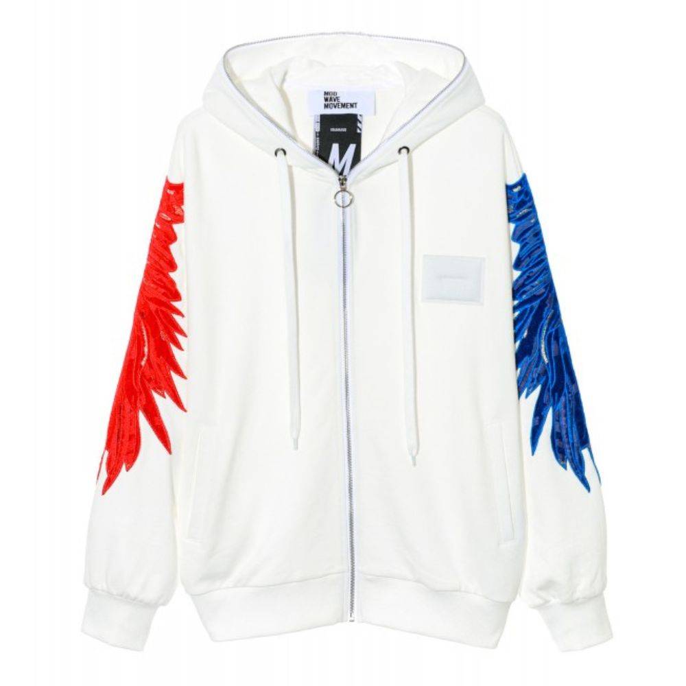 MWM WINGS FULL ZIP SWEATER