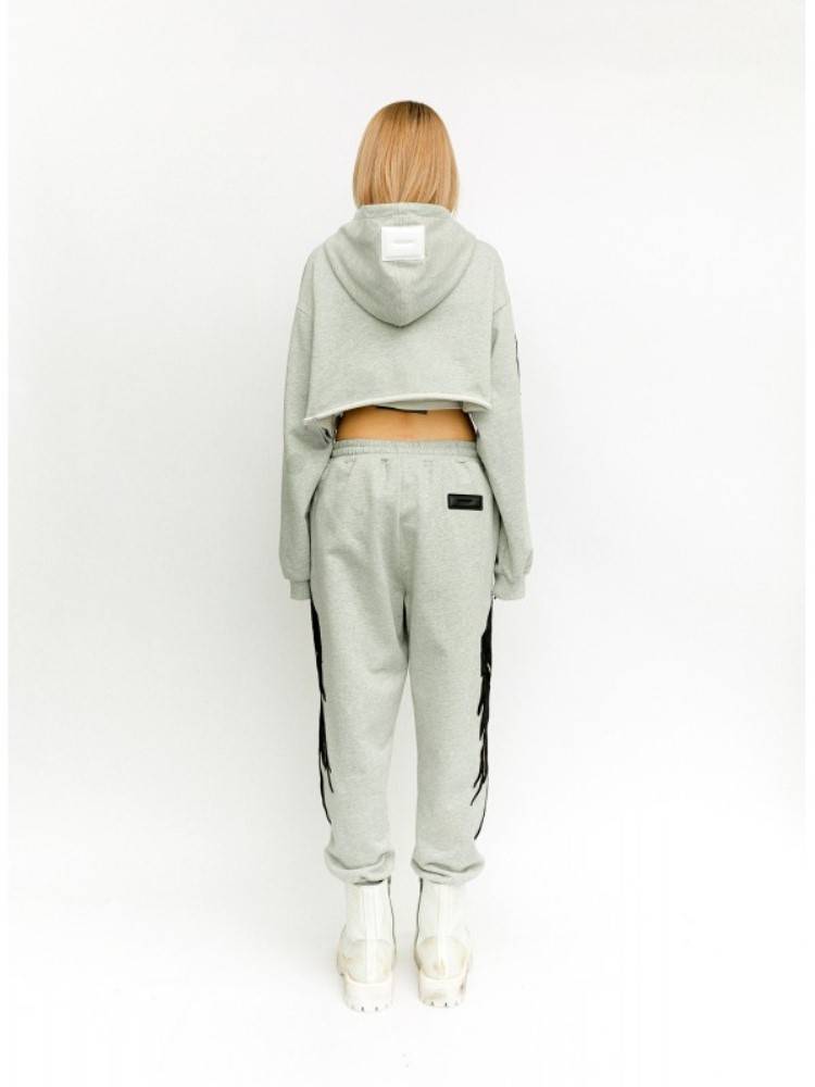 MWM WINGS CROPPED HOODIE