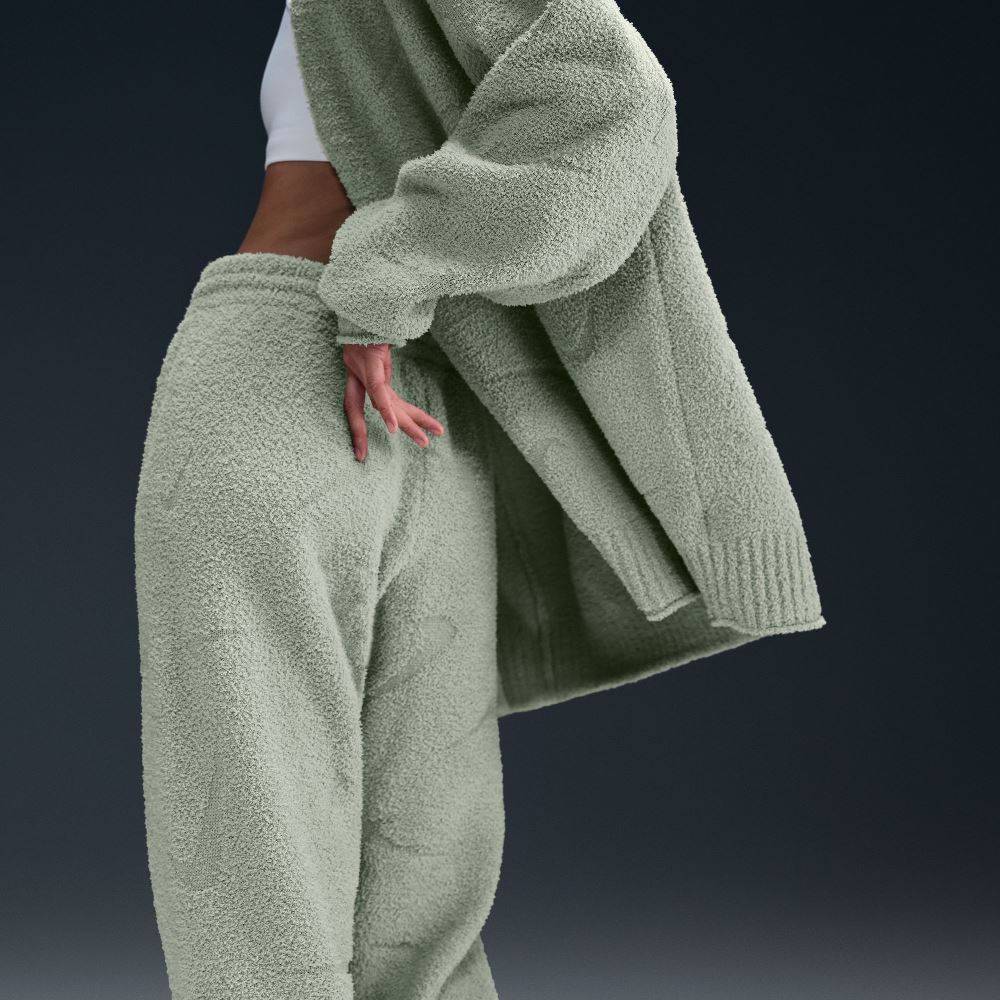 NIKE NSW PHOENIX COZY BOUCLE OVERSIZED WOMENS KNIT PANT