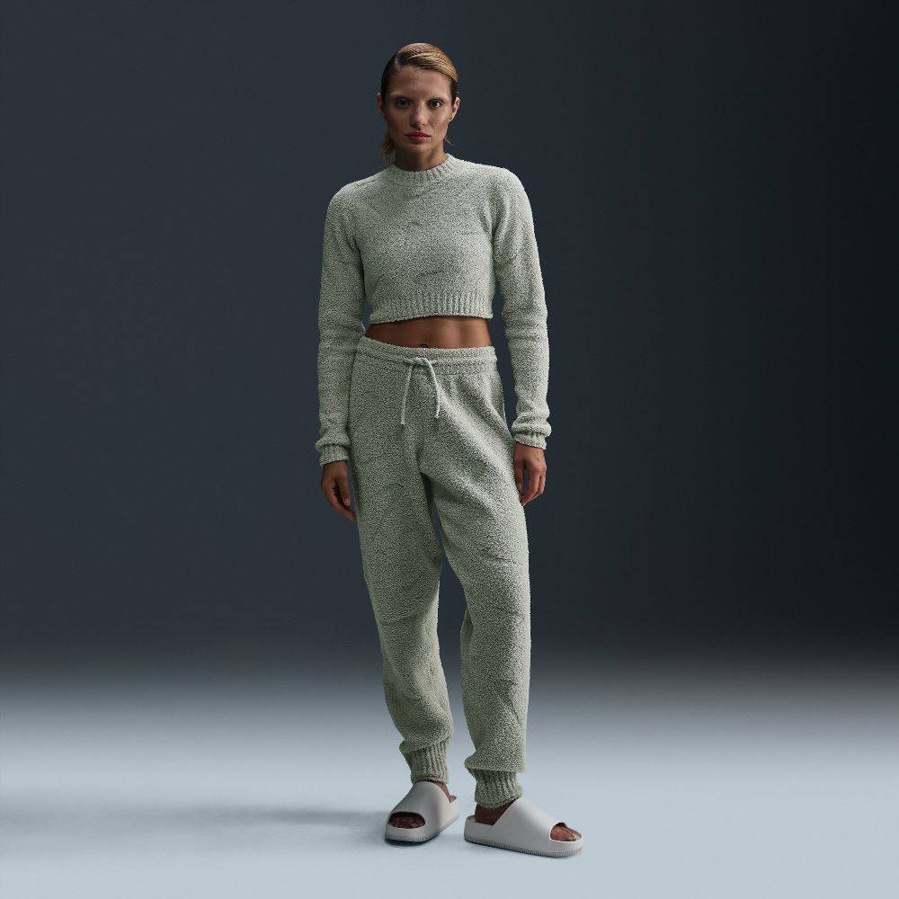 NIKE NSW PHOENIX COZY BOUCLE TIGHT LONG-SLEEVE TOP