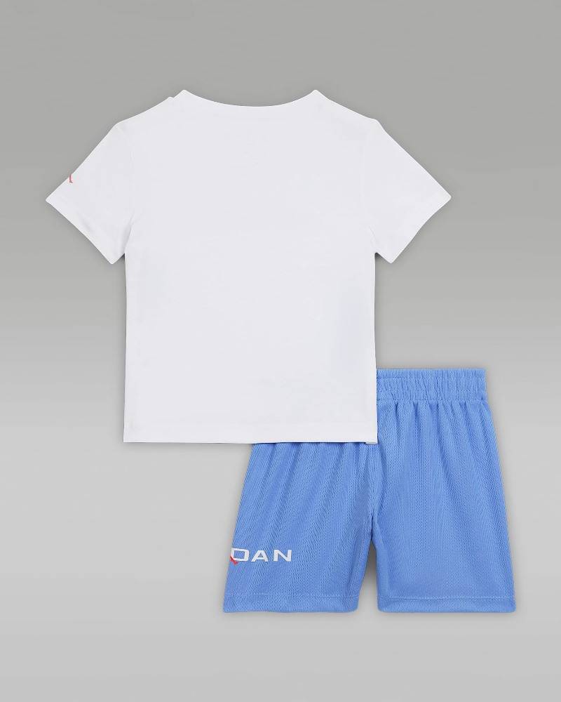 NIKE JORDAN INFANT BOYS MJ BASELINE MESH SHORT SET