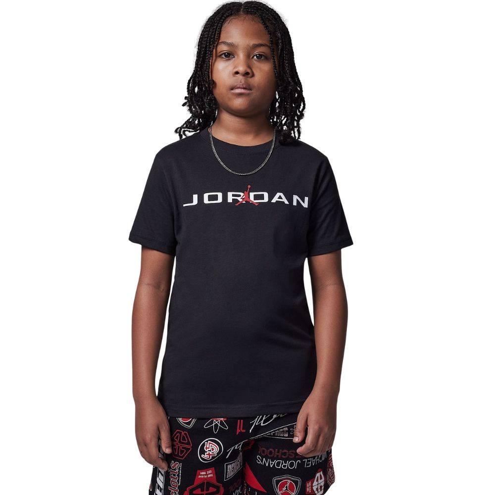 NIKE JORDAN BOYS MJ JD AIR STRETCH SS CREW