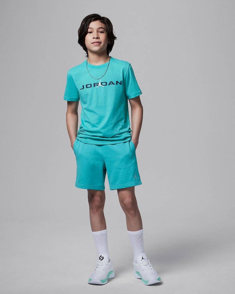 NIKE JORDAN BOYS MJ JD AIR STRETCH SS CREW