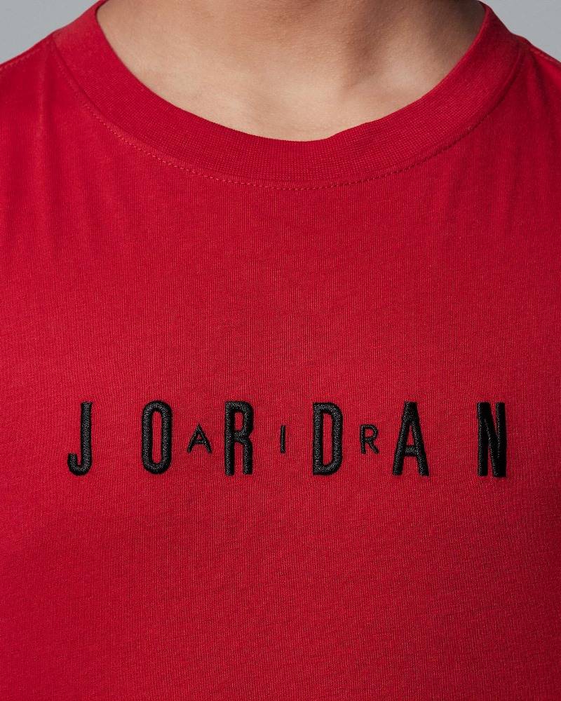 NIKE JORDAN BOYS MJ WORDMARK EMB CREW