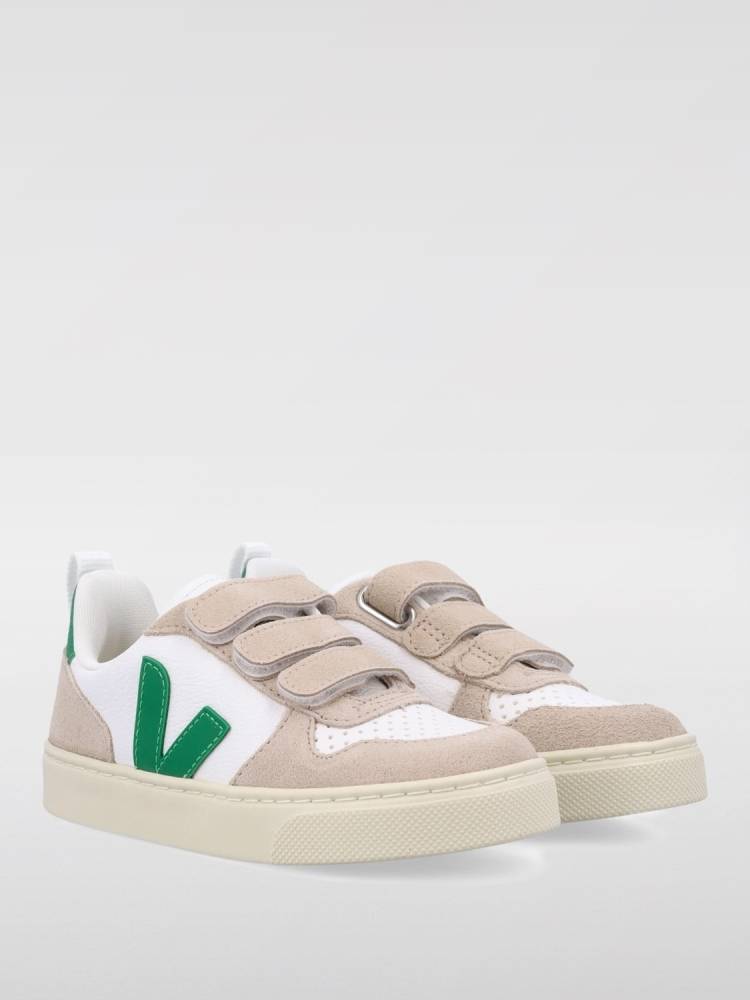 VEJA V-10 CHROME-FREE LEATHER PRE-SCHOOL