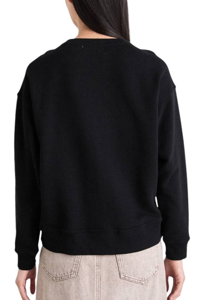 DKNY SEQUIN LOGO SWEATSHIRT
