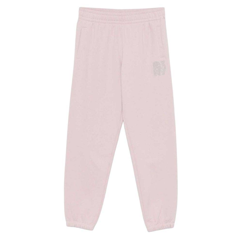 DKNY RHINESTONE LOGO HIGH WAIST JOGGER