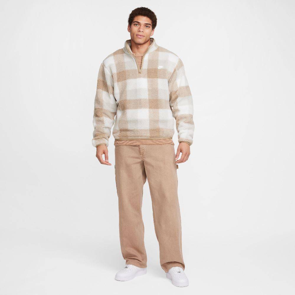 NIKE WINTERIZED CLUB SEASONAL SHERPA HALF-ZIP