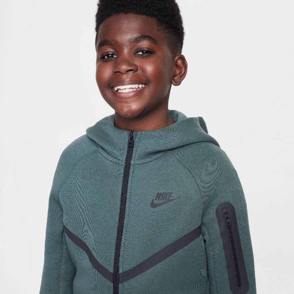 NIKE SPORTSWEAR KIDS TECH FLEECE FULL-ZIP