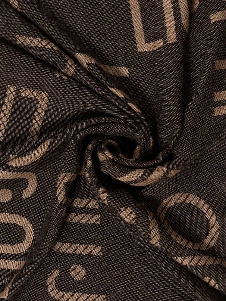 LIU JO SQUARE JACQUARD SCARF