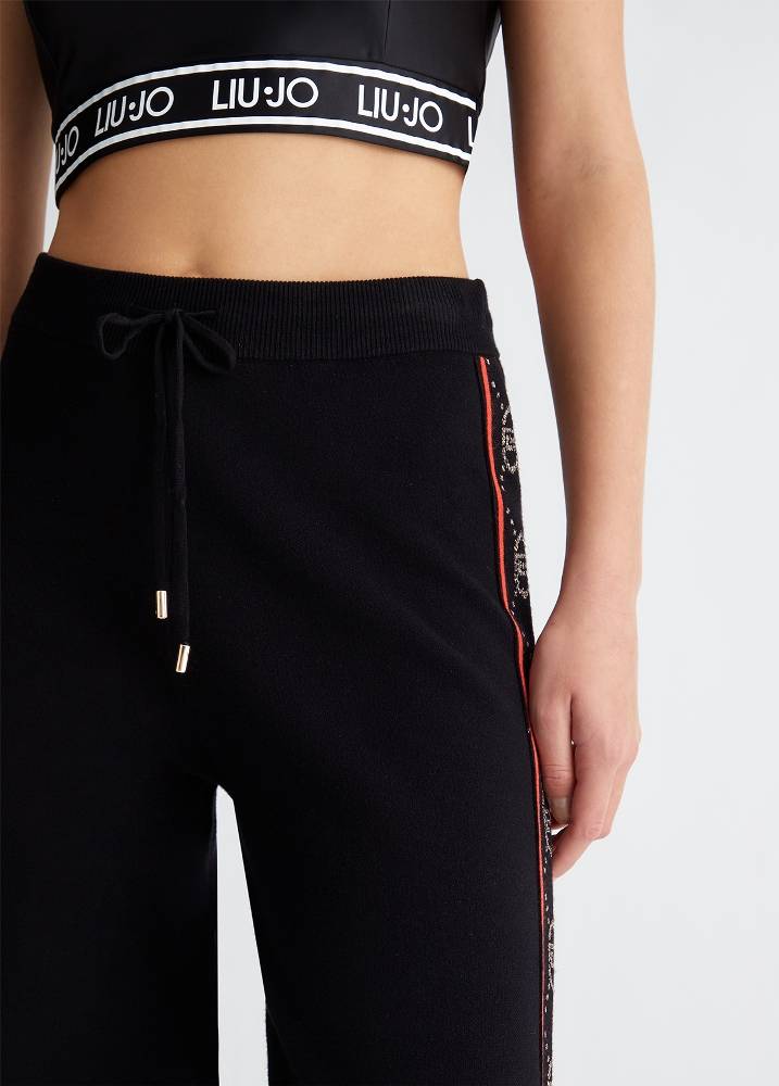 LIU JO KNIT JOGGING PANTS