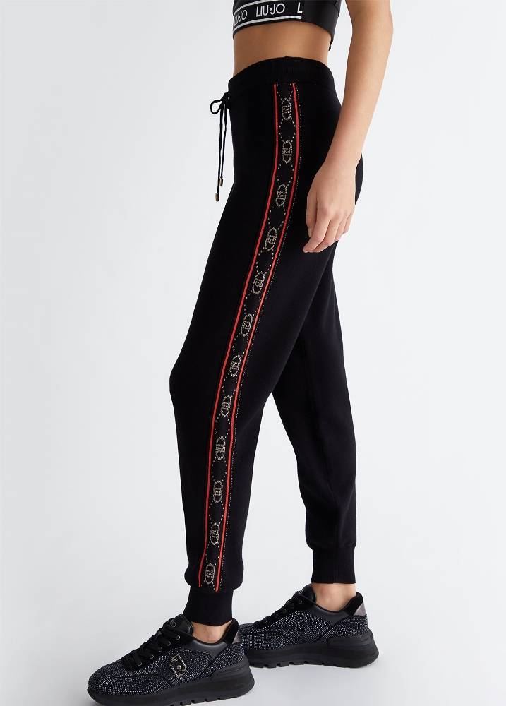 LIU JO KNIT JOGGING PANTS