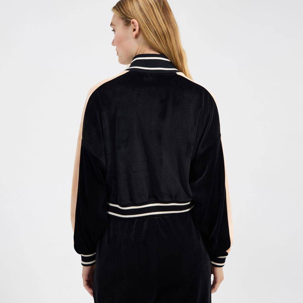 ELLESSE SARTORIA BLOOM CROPPED TRACK TOP