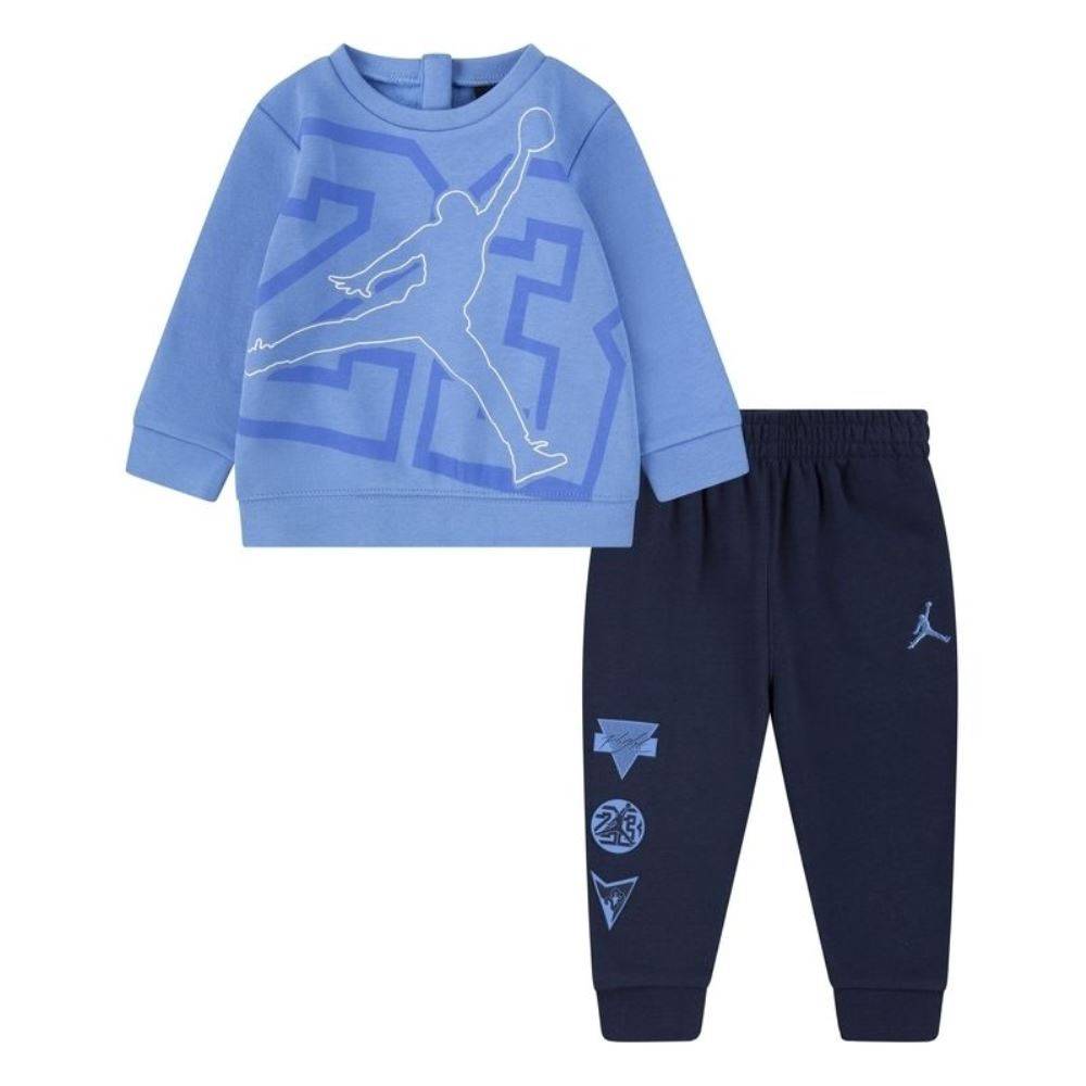 NIKE JORDAN TODDLER SEE ME SHINE CREW SET