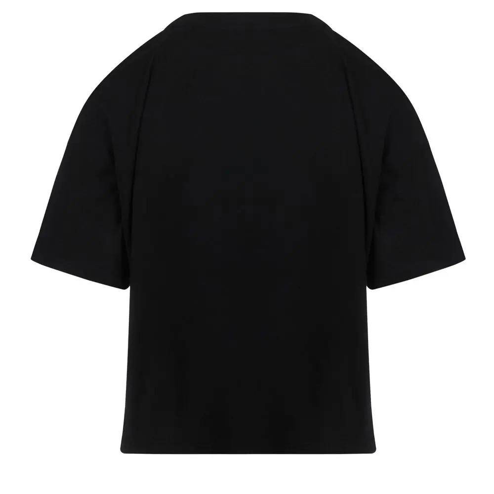DKNY RHINESTONE LOGO TEE