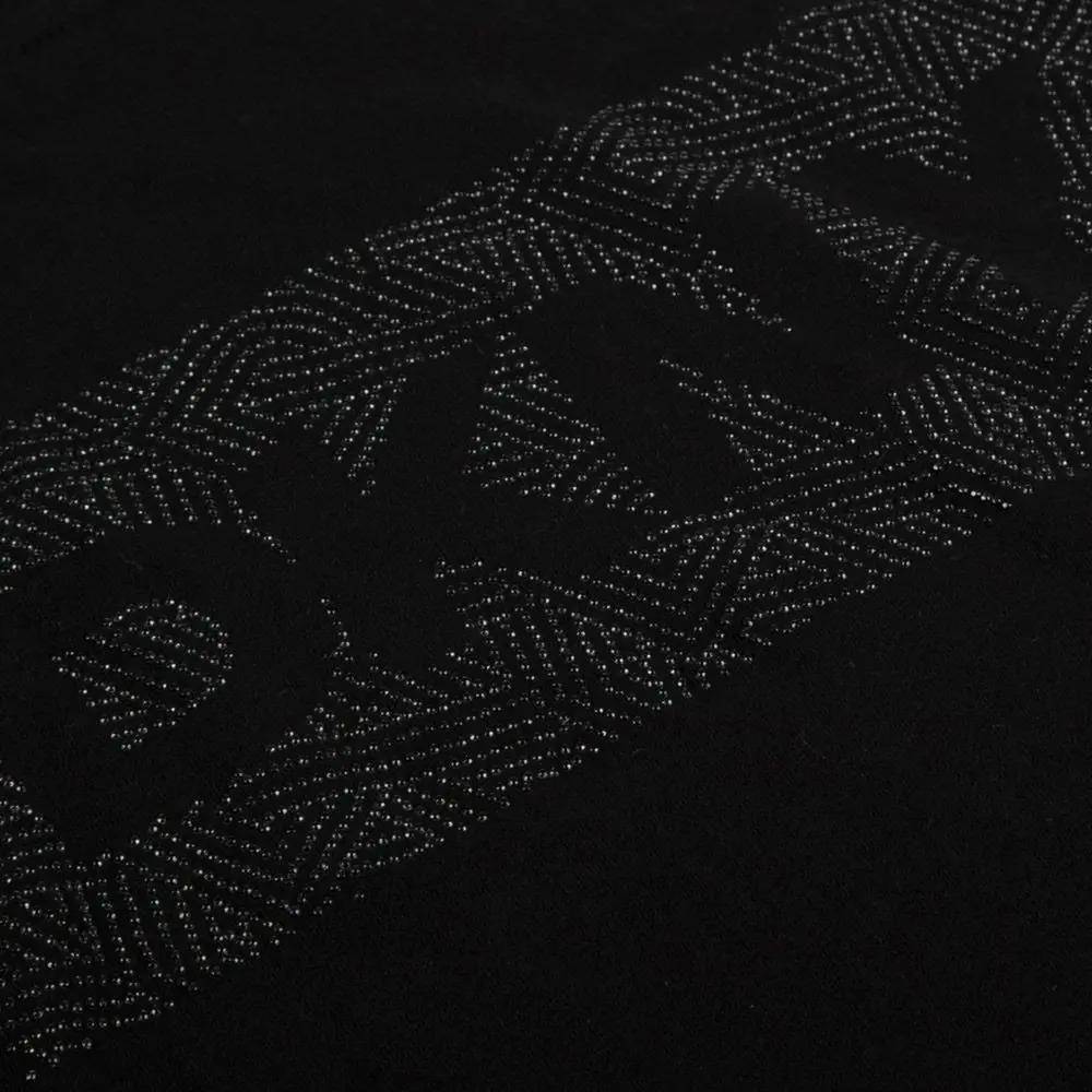 DKNY RHINESTONE LOGO TEE