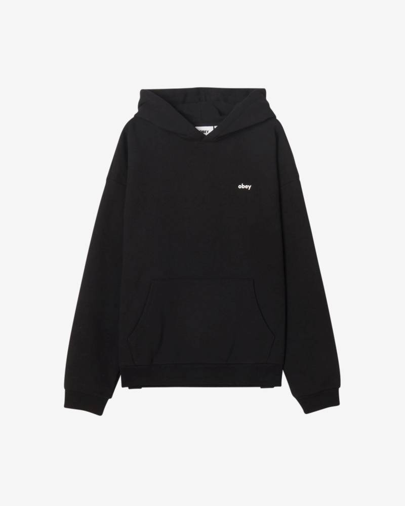 OBEY DESIGN EXTRA HEAVY HOOD FLEECE