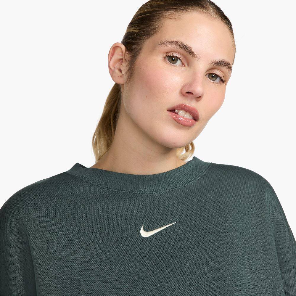 NIKE WOMENS PHOENIX FLEECE OVERSIZE CREW