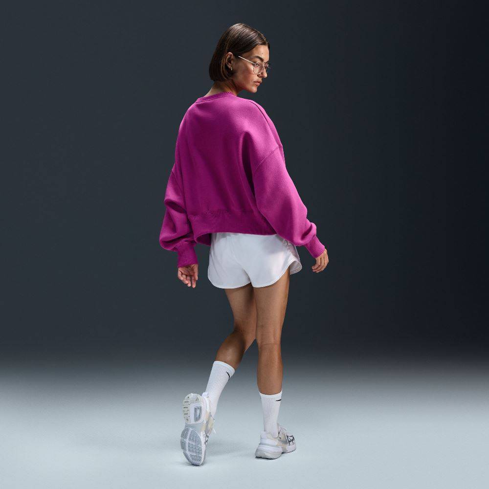 NIKE WOMENS PHOENIX FLEECE OVERSIZE CREW