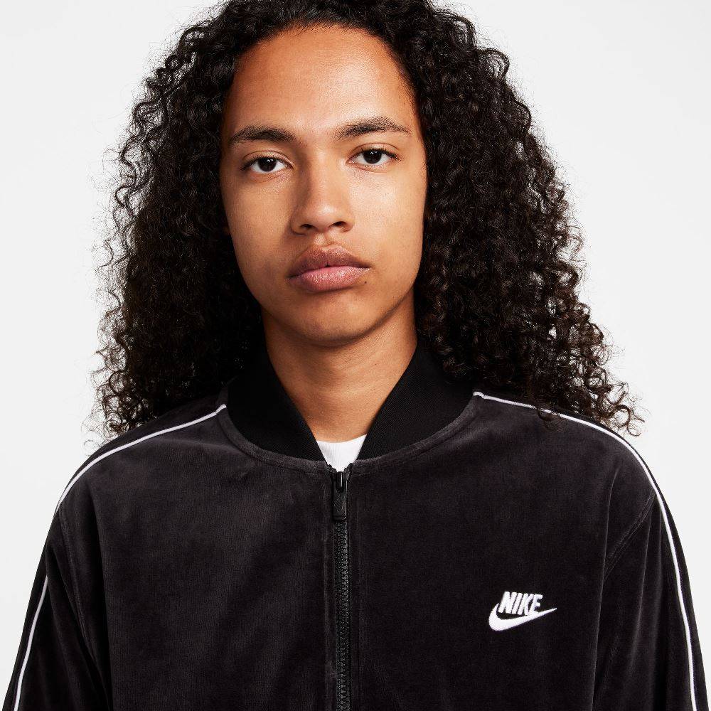 NIKE CLUB VELOUR TRACK TOP