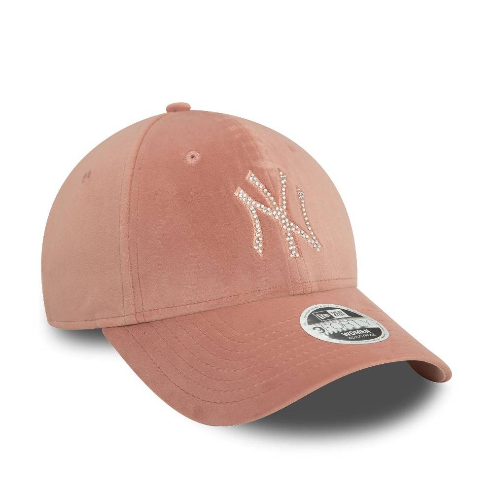 NEW ERA WMNS VELOUR DIAMANTE 9FORTY NEW YORK YANKEES