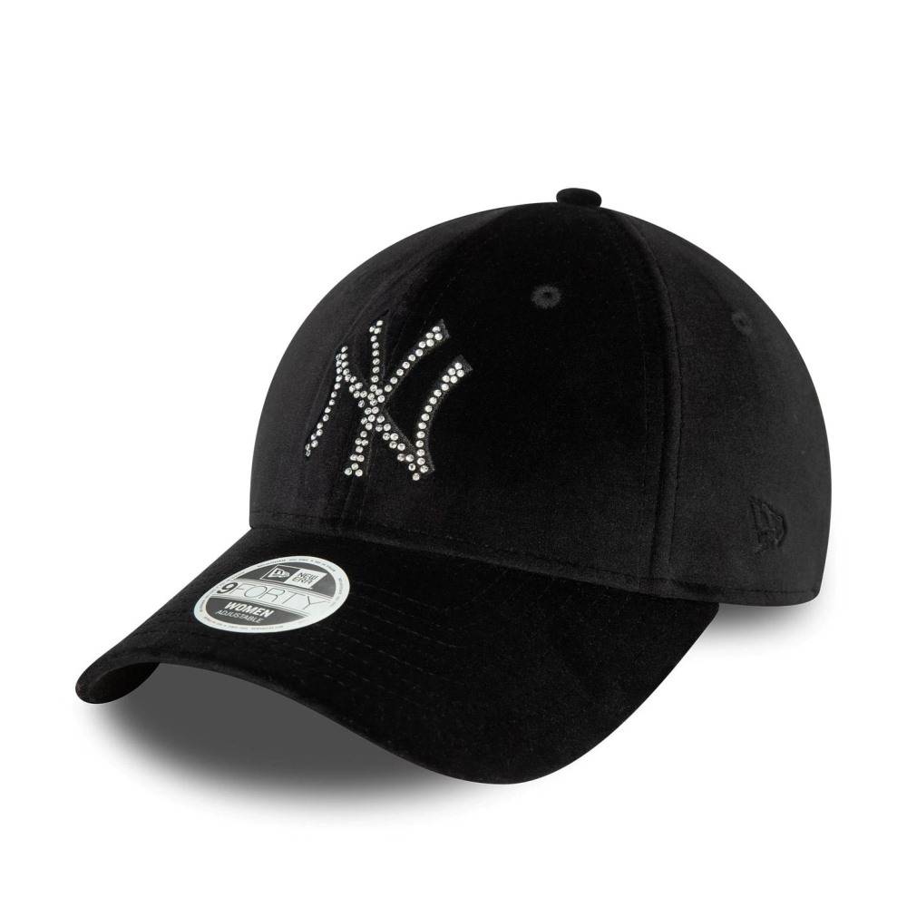 NEW ERA WMNS VELOUR DIAMANTE 9FORTY NEW YORK YANKEES