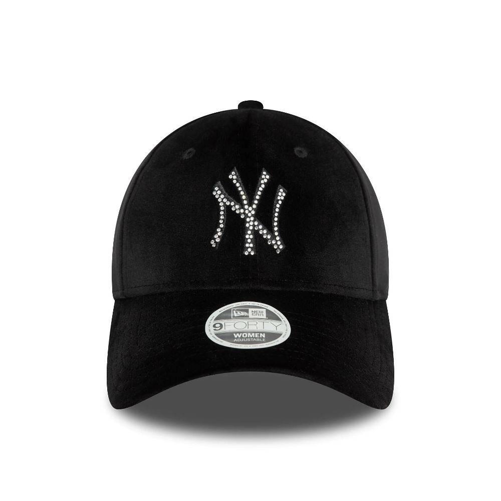 NEW ERA WMNS VELOUR DIAMANTE 9FORTY NEW YORK YANKEES