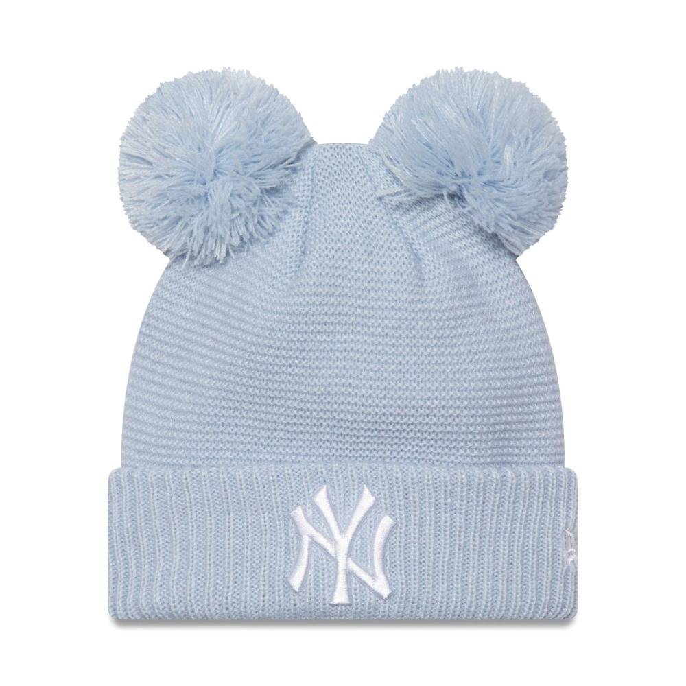 NEW ERA WMNS DOUBLE POM BEANIE NEW YORK YANKEES