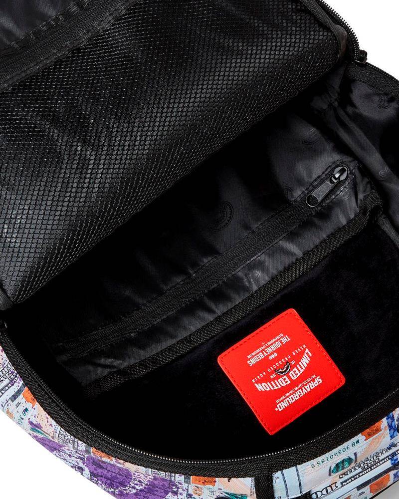 SPRAYGROUND MONEY SPLAT BACKPACK